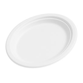 Sugarcane Tray White 26x20 cm (500 Units)
