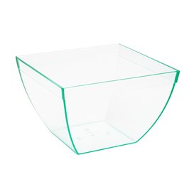 Transparent PS Tasting Bowl “Water Green” 580ml (25 Units)