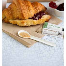 Paper Teaspoon Compostable White 11,5cm (1.000 Units)