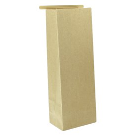 SOS Kraft Bag with Closure 9+6x26cm (1000 Uds)