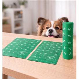 Roll of Bags for Dog Waste 100% Biodegradable 18x26cm (100 Units)