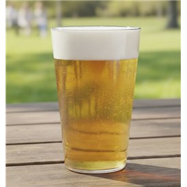 Reusable Durable Beer Glas SAN 400ml (75 Units)