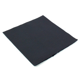 Paper Napkin Double Point Black 40x40cm (1.200 Units)